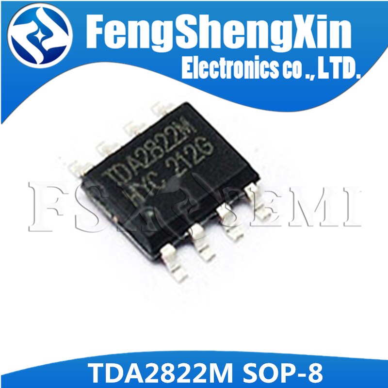 100 / TDA2822M TDA2822 3-6V SOP-8     IC